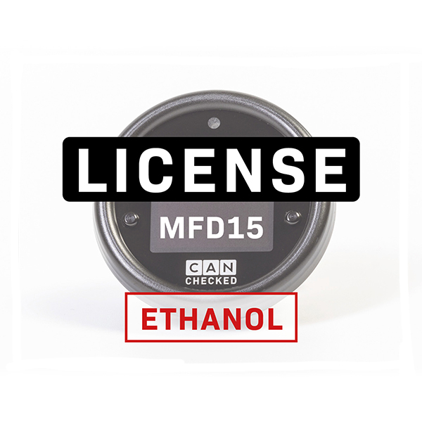 CANchecked Lizenz Ethanol für MFD15