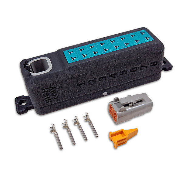 CANchecked Thermo Couple Converter (TCC08) mit DTM 4 Stecker