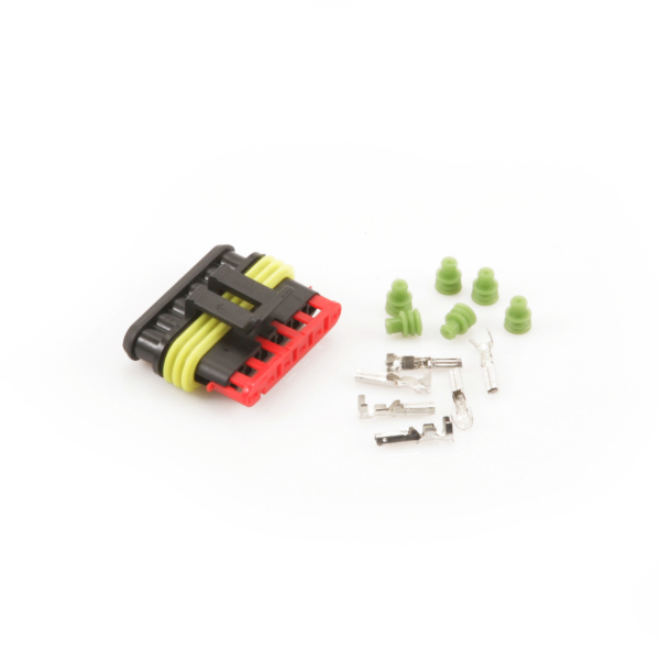 AMP Superseal 6-Polig inkl. Pins weiblich