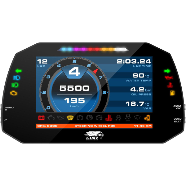 LinkECU MXG Strada Light 7" Dash - Street Edition