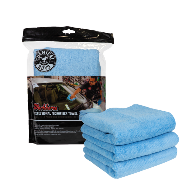 Chemical Guys Workhorse Professional Blau (3 Pack) 40x40cm